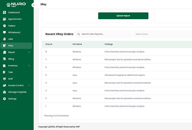 Labs & X-Ray Reports